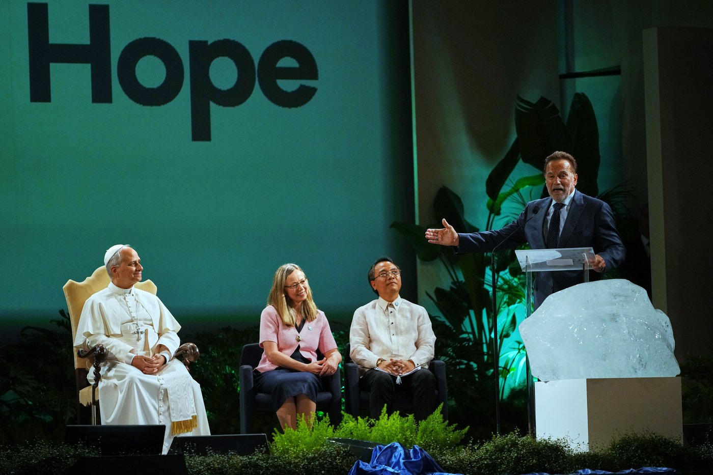 Pope Leo XIV takes aim at climate skeptics as he embraces predecessor's environmental legacy | iNFOnews.ca