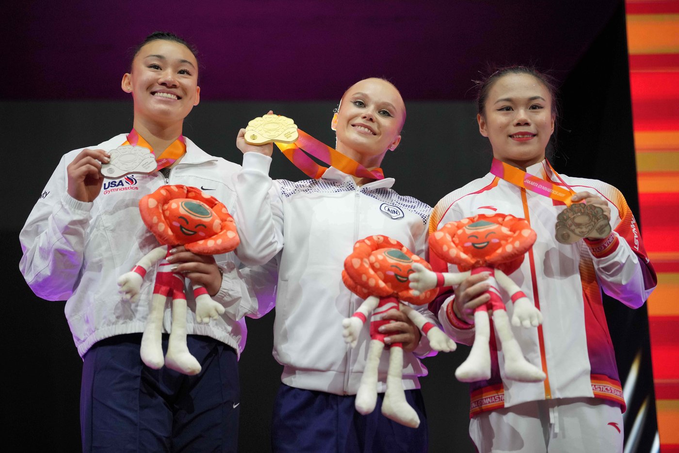 Angelina Melnikova caps return by edging Leanne Wong for gold at the world gymnastics championships | iNFOnews.ca Angelina Melnikova caps return by edging Leanne Wong for gold at the world gymnastics championships | iNFOnews.ca