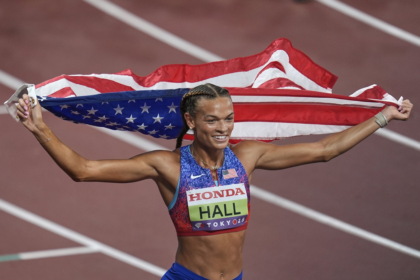 Anna Hall joins Jackie Joyner-Kersee as a US heptathlon world champion | iNFOnews.ca Anna Hall joins Jackie Joyner-Kersee as a US heptathlon world champion | iNFOnews.ca