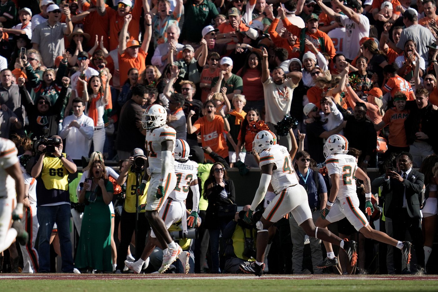 Miami's defense has been airtight to fuel run to CFP semifinals. And now Ole Miss awaits | iNFOnews.ca Miami's defense has been airtight to fuel run to CFP semifinals. And now Ole Miss awaits | iNFOnews.ca