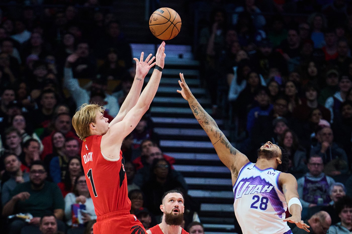 Barrett helps Raptors snap two-game skid with 107-100 win over Jazz | iNFOnews.ca