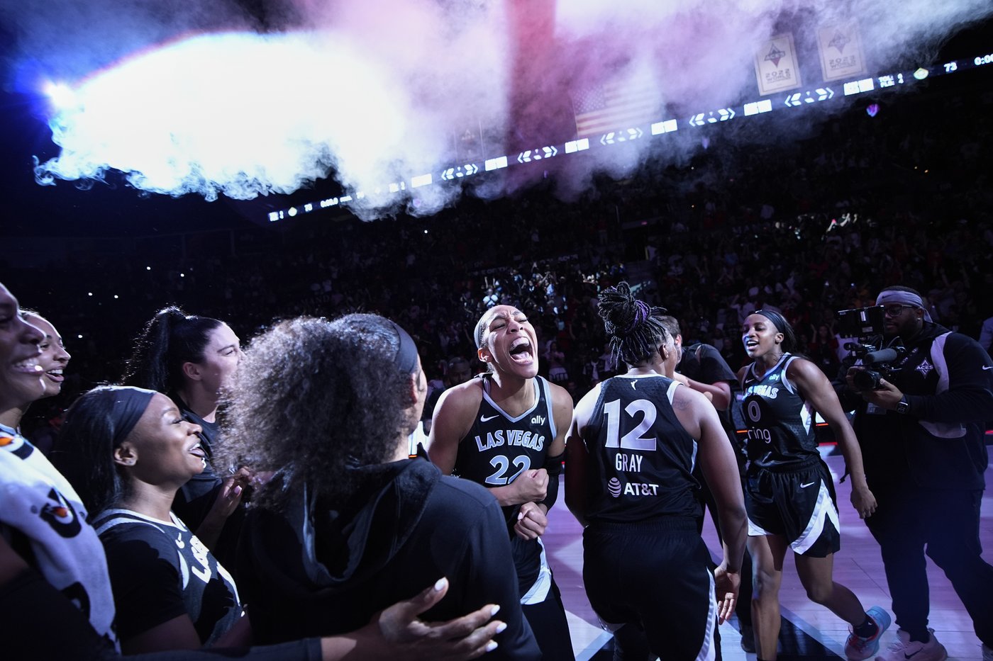 Wilson scores 38, Young has go-ahead basket as the Aces beat the Storm 74-73 to reach WNBA semis | iNFOnews.ca