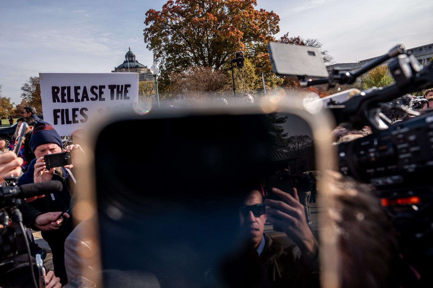 Photos of Marjorie Taylor Greene standing with Epstein survivors before House votes on Epstein files | iNFOnews.ca