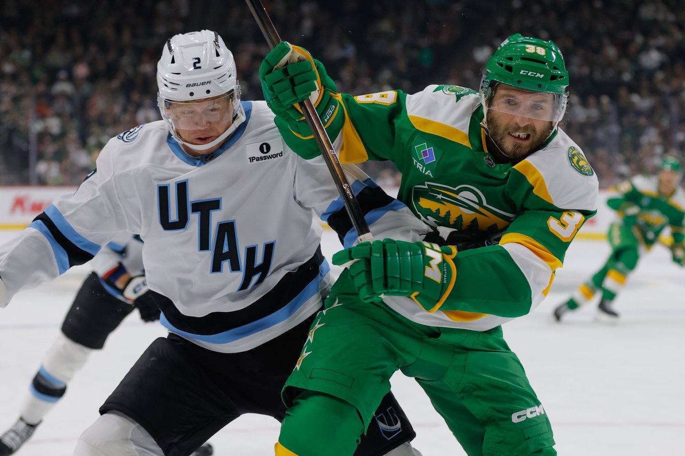 Cooley, Schmaltz each score twice as Mammoth stay hot with 6-2 win over Wild | iNFOnews.ca Cooley, Schmaltz each score twice as Mammoth stay hot with 6-2 win over Wild | iNFOnews.ca
