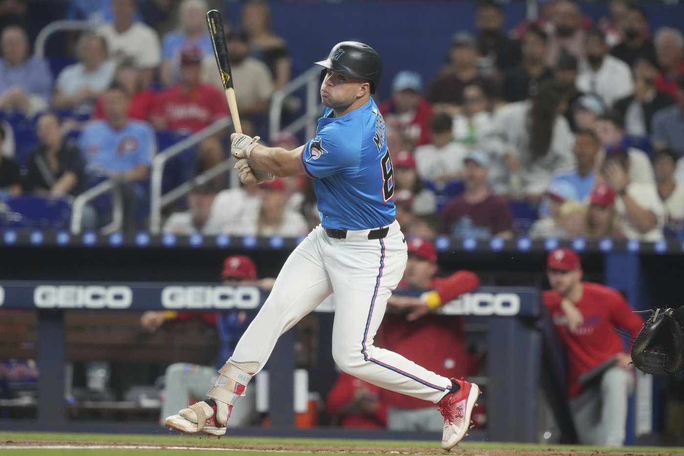 Otto López homers twice, Marlins beat Phillies 5-4 to avoid 3-game sweep | iNFOnews.ca Otto López homers twice, Marlins beat Phillies 5-4 to avoid 3-game sweep | iNFOnews.ca