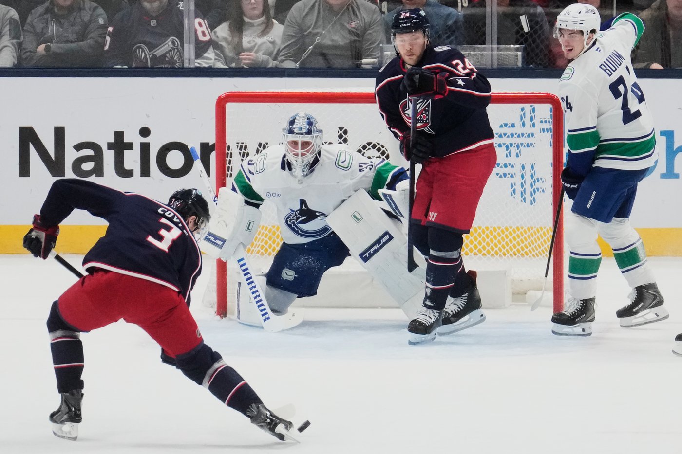 Blue Jackets beat skidding Canucks 4-1 behind Marchenko and Johnson | iNFOnews.ca