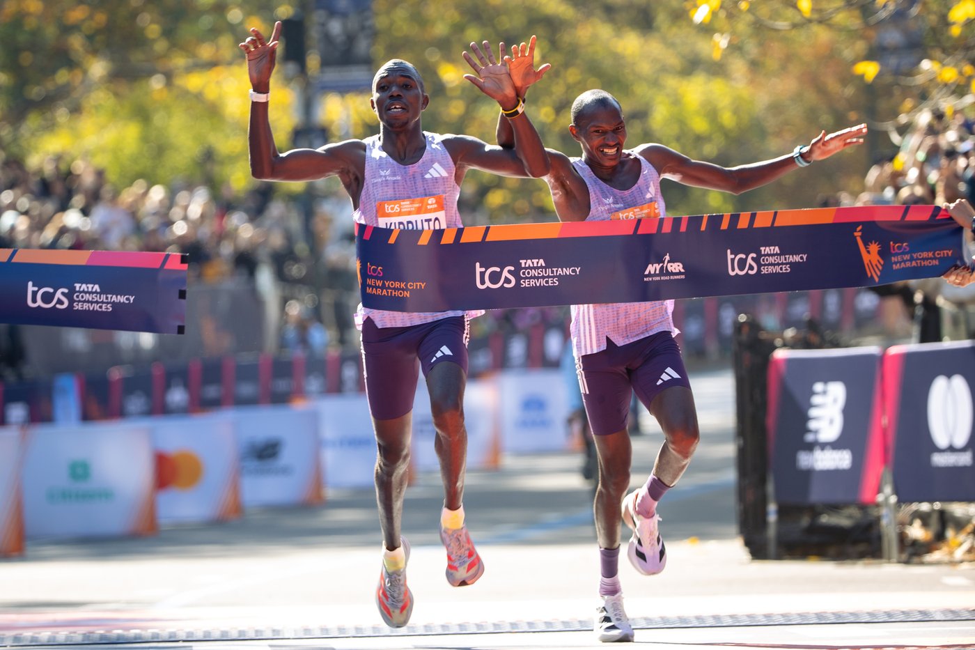 Obiri sets women's NYC Marathon course record, Kipruto wins men's race by a fraction of a second | iNFOnews.ca Obiri sets women's NYC Marathon course record, Kipruto wins men's race by a fraction of a second | iNFOnews.ca