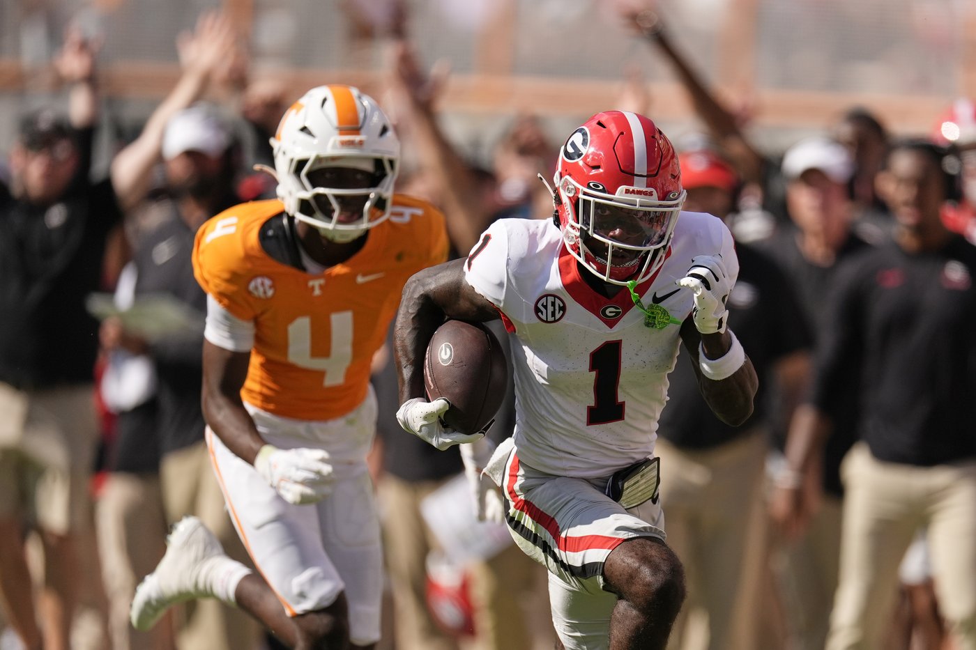 Zachariah Branch's explosive play leads Georgia to first SEC win; Alabama lies ahead | iNFOnews.ca