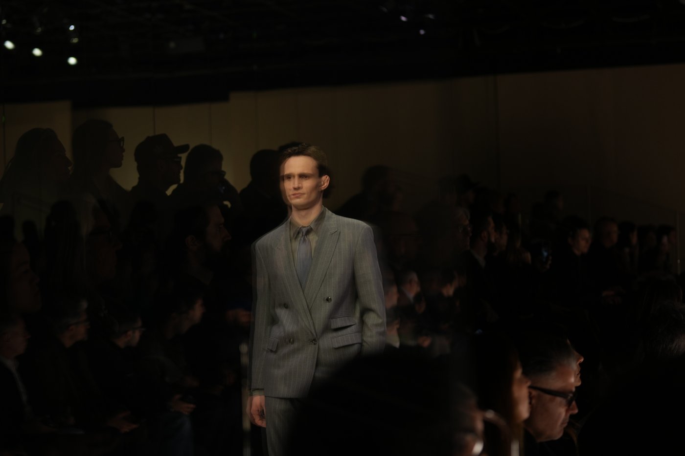 Giorgio Armani launches new era with iridescent colors and a star-studded front row | iNFOnews.ca