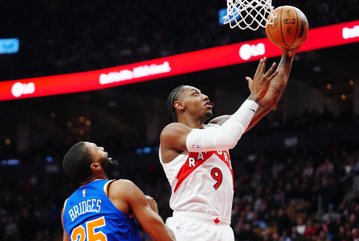 Mikal Bridges's 19-point third quarter leads Knicks past Raptors 119-92 | iNFOnews.ca