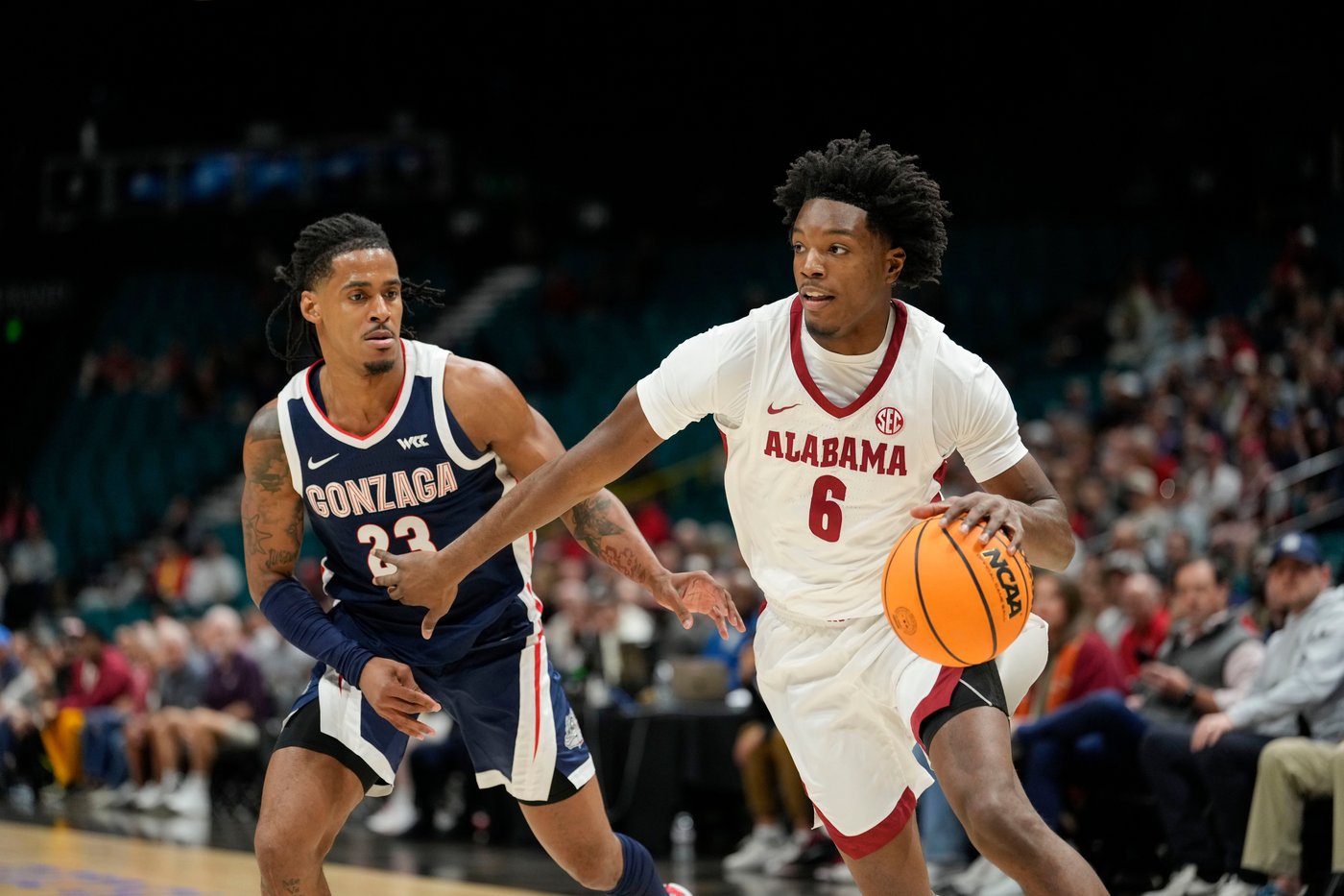 Grant-Foster and Ike lead No. 12 Gonzaga to 95-85 win over No. 8 Alabama | iNFOnews.ca
