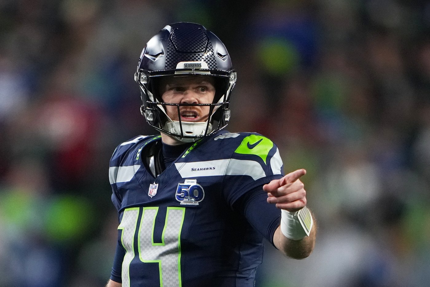 Seahawks QB Sam Darnold feeling 'really good' after playing with oblique injury in divisional round | iNFOnews.ca Seahawks QB Sam Darnold feeling 'really good' after playing with oblique injury in divisional round | iNFOnews.ca