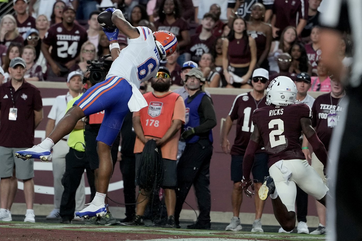 No. 5 Texas A&M continues perfect start with 34-17 win over Florida | iNFOnews.ca