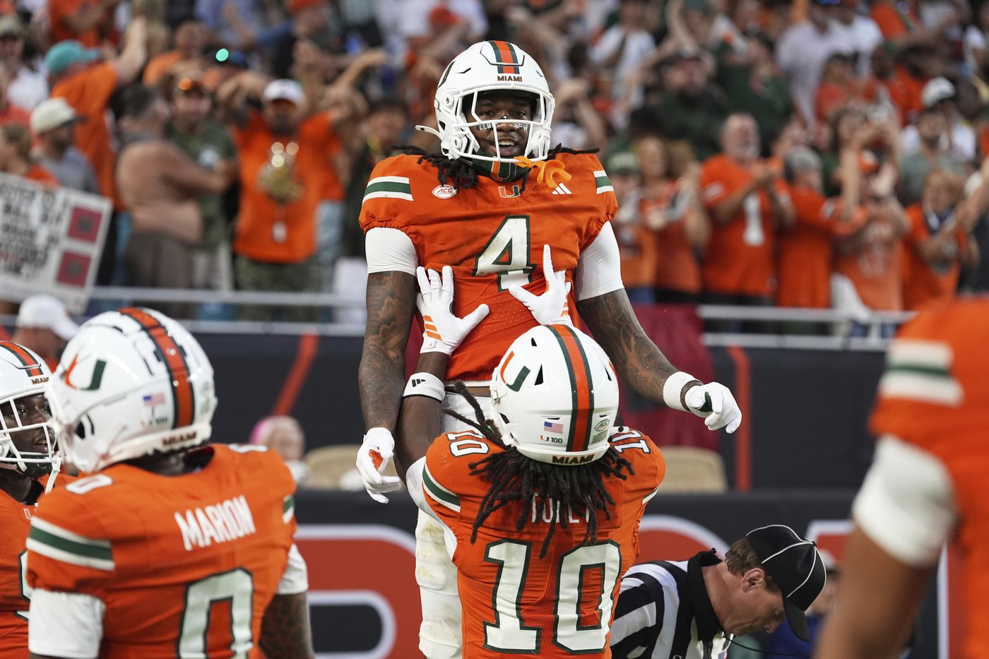 Mark Fletcher Jr. playing inspired ball for unbeaten Miami about a year after father's death | iNFOnews.ca