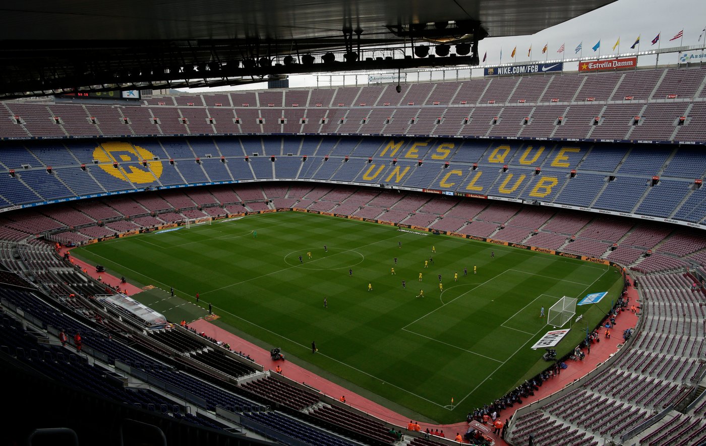 Barcelona trains at Camp Nou for first time in over 2 years as stadium remodeling continues | iNFOnews.ca