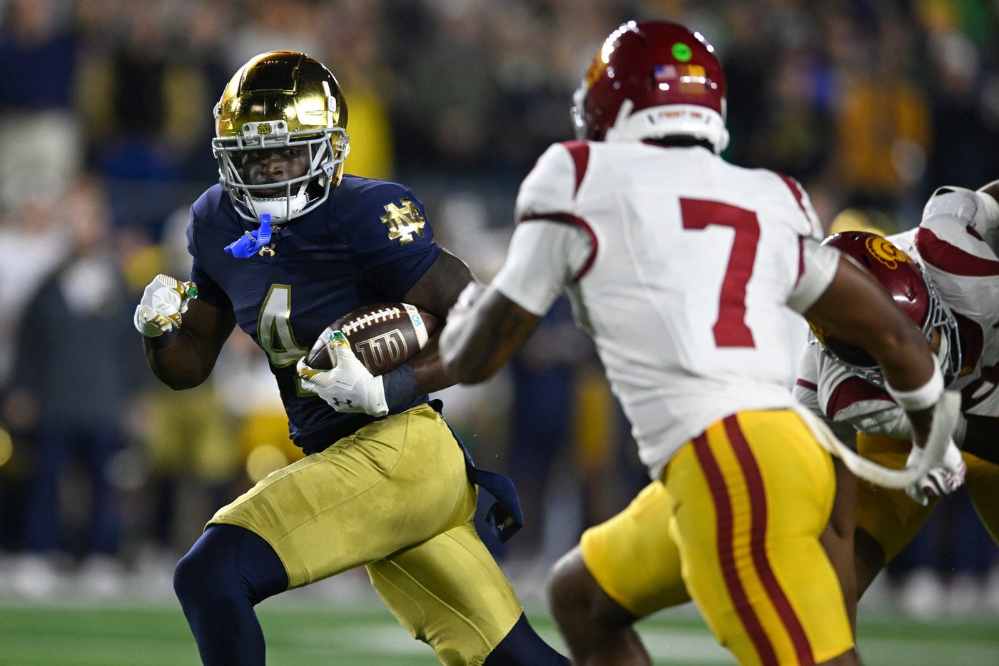 AP Player of the Week: Notre Dame's Jeremiyah Love ran for career-high 228 yards in win over USC | iNFOnews.ca AP Player of the Week: Notre Dame's Jeremiyah Love ran for career-high 228 yards in win over USC | iNFOnews.ca