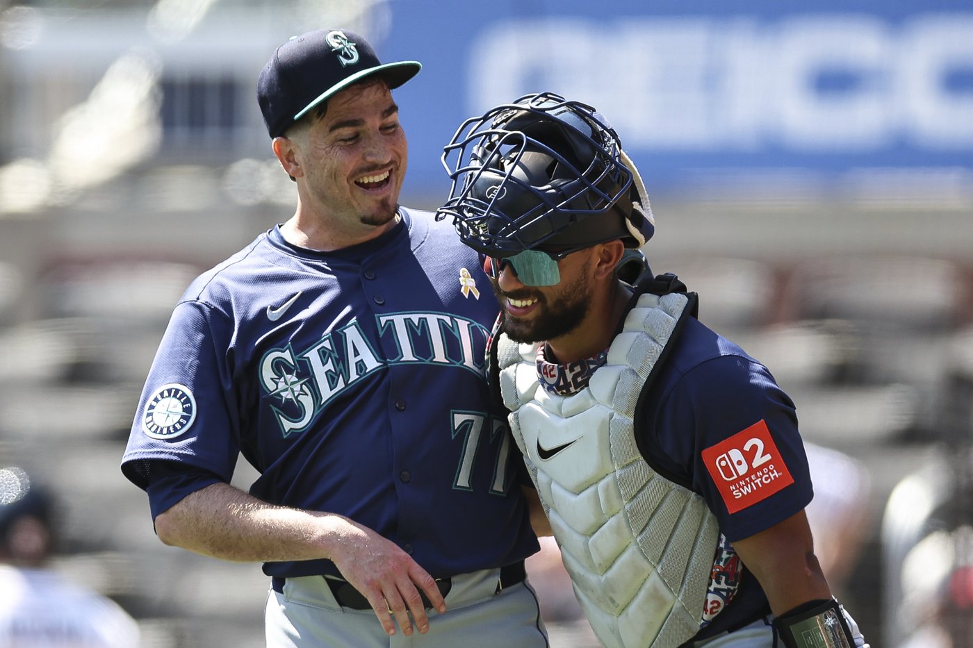 Raleigh hits major league-leading 53rd homer, Mariners rout Braves 18-2 with most runs since 2012 | iNFOnews.ca Raleigh hits major league-leading 53rd homer, Mariners rout Braves 18-2 with most runs since 2012 | iNFOnews.ca