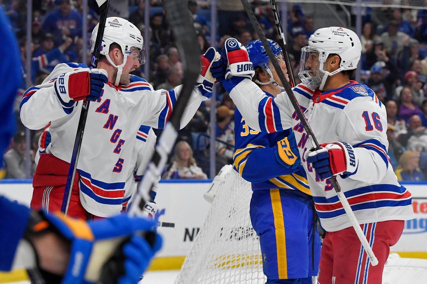 Shesterkin stops 37 shots, Sullivan gets 1st win as Rangers' coach in 4-0 victory over Sabres | iNFOnews.ca Shesterkin stops 37 shots, Sullivan gets 1st win as Rangers' coach in 4-0 victory over Sabres | iNFOnews.ca