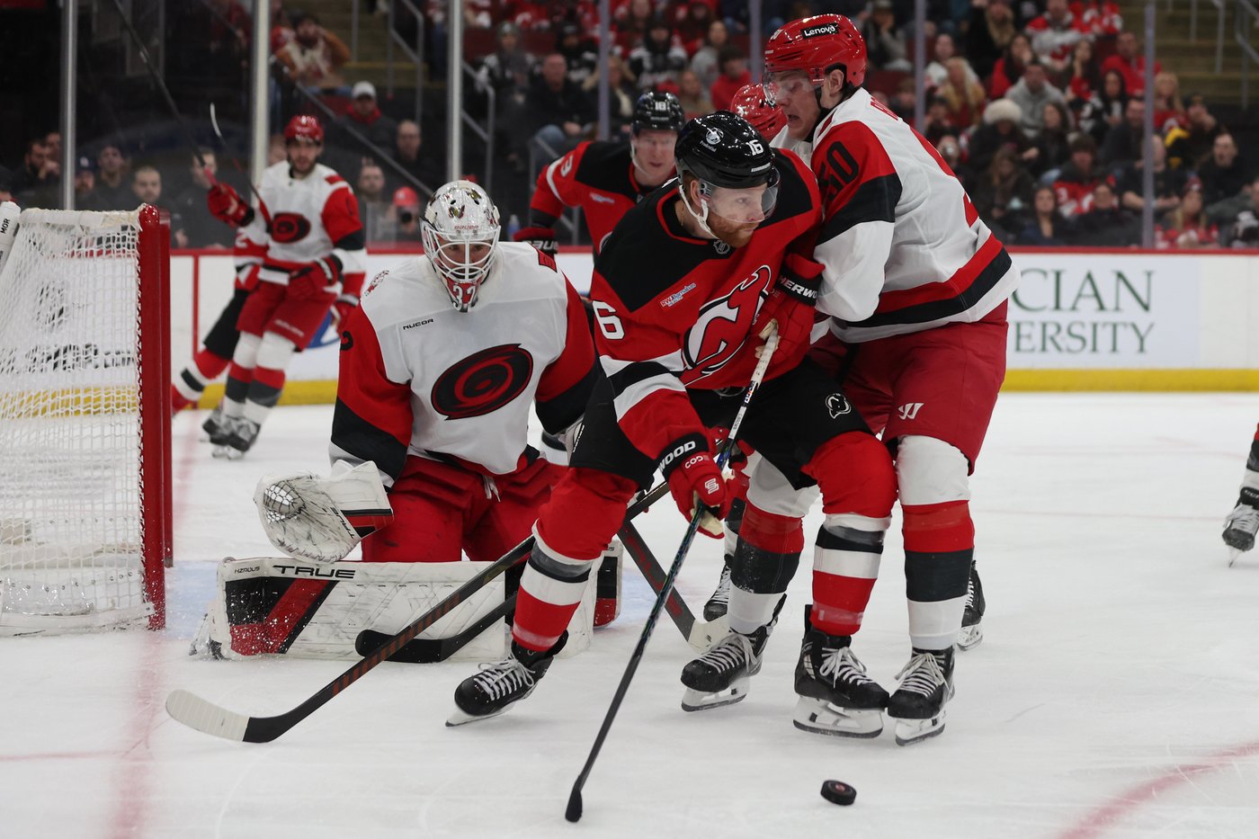 Hall has goal and assist as Hurricanes beat Devils 3-1 to snap 3-game losing streak | iNFOnews.ca Hall has goal and assist as Hurricanes beat Devils 3-1 to snap 3-game losing streak | iNFOnews.ca