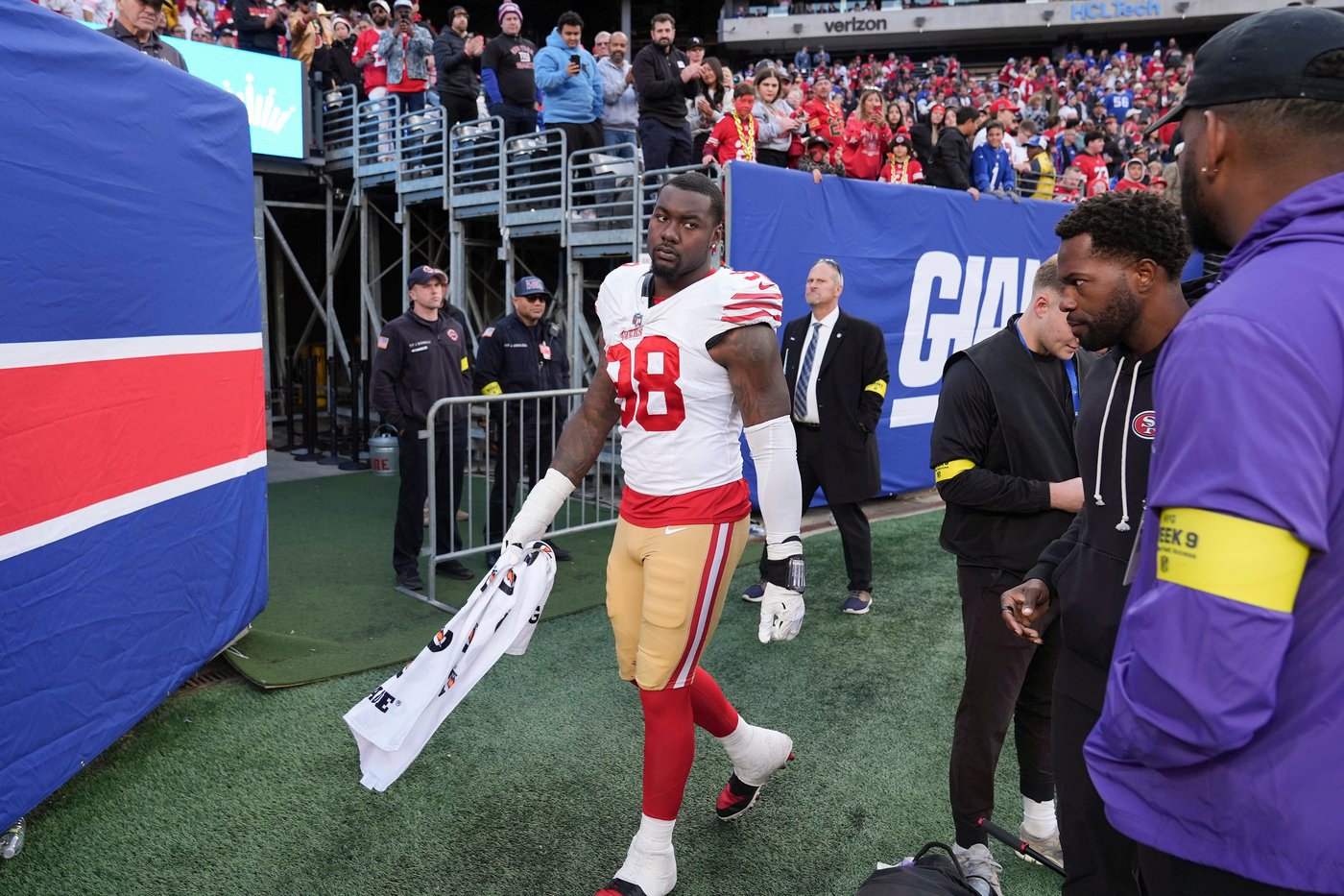 49ers fear rookie edge rusher Mykel Williams has a torn ACL | iNFOnews.ca