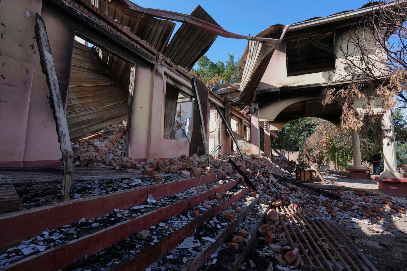 Photos show a town ravaged by civil war in Myanmar | iNFOnews.ca