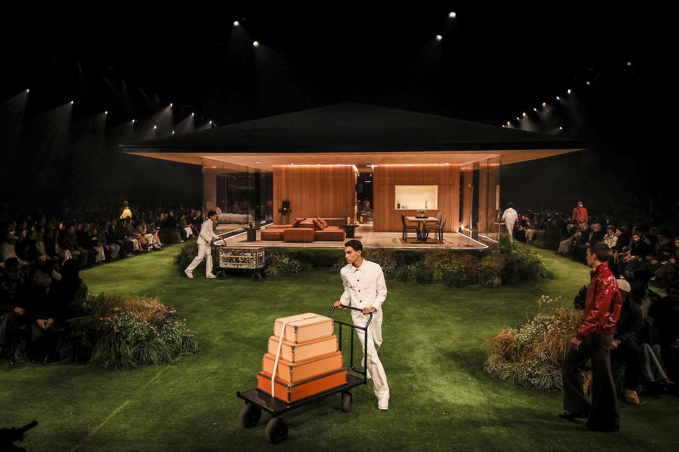 Pharrell opens Vuitton’s monogram anniversary year with cinematic menswear show | iNFOnews.ca