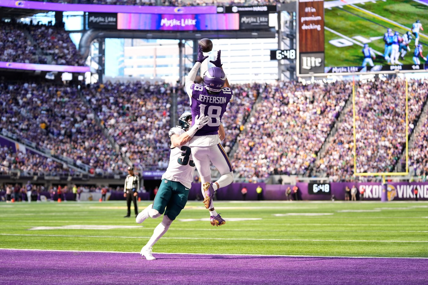 Six red zone trips and just 1 touchdown is the story of what went wrong for the Vikings vs Eagles | iNFOnews.ca Six red zone trips and just 1 touchdown is the story of what went wrong for the Vikings vs Eagles | iNFOnews.ca