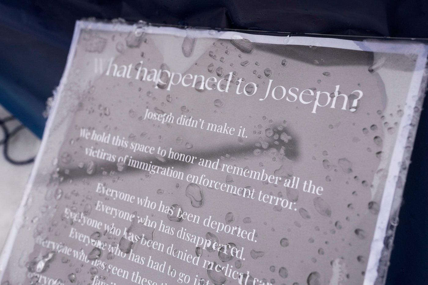 Church nativity scenes add zip ties, gas masks and ICE to protest immigration raids | iNFOnews.ca