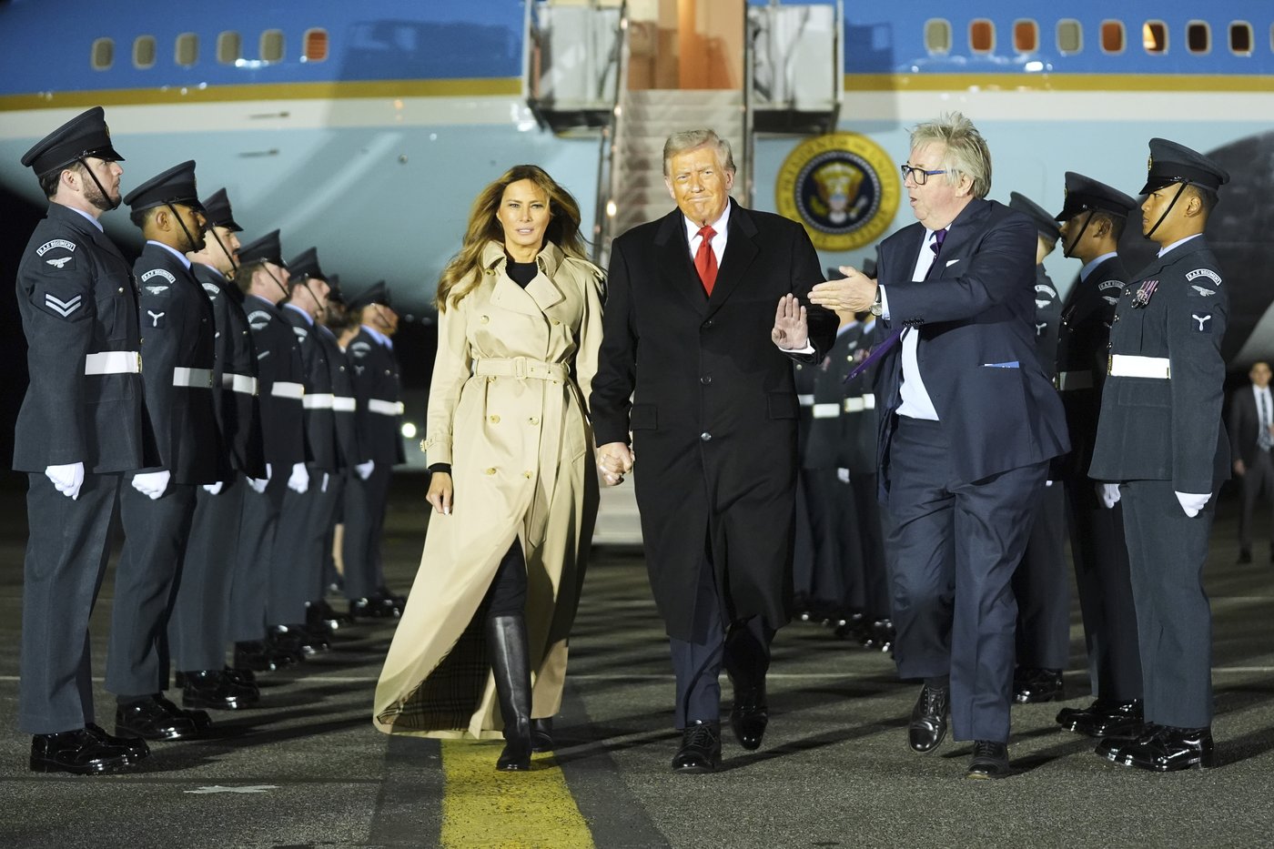 Photos show President Donald Trump during his second state visit to Britain | iNFOnews.ca