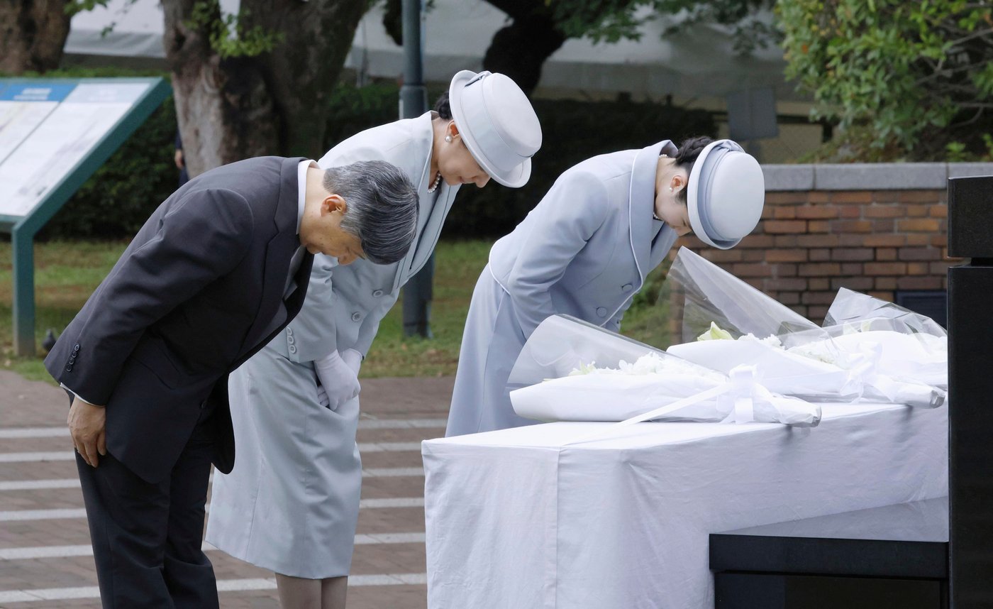Japan’s imperial family pays respects to Nagasaki victims 80 years after atomic bombing | iNFOnews.ca