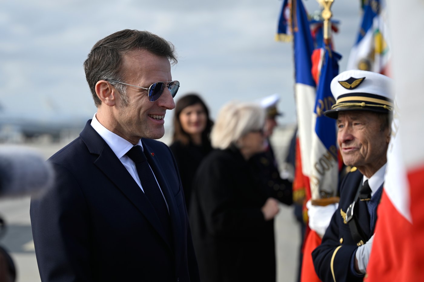 France's Macron laughs off 'harmless' eye condition as he addresses troops | iNFOnews.ca