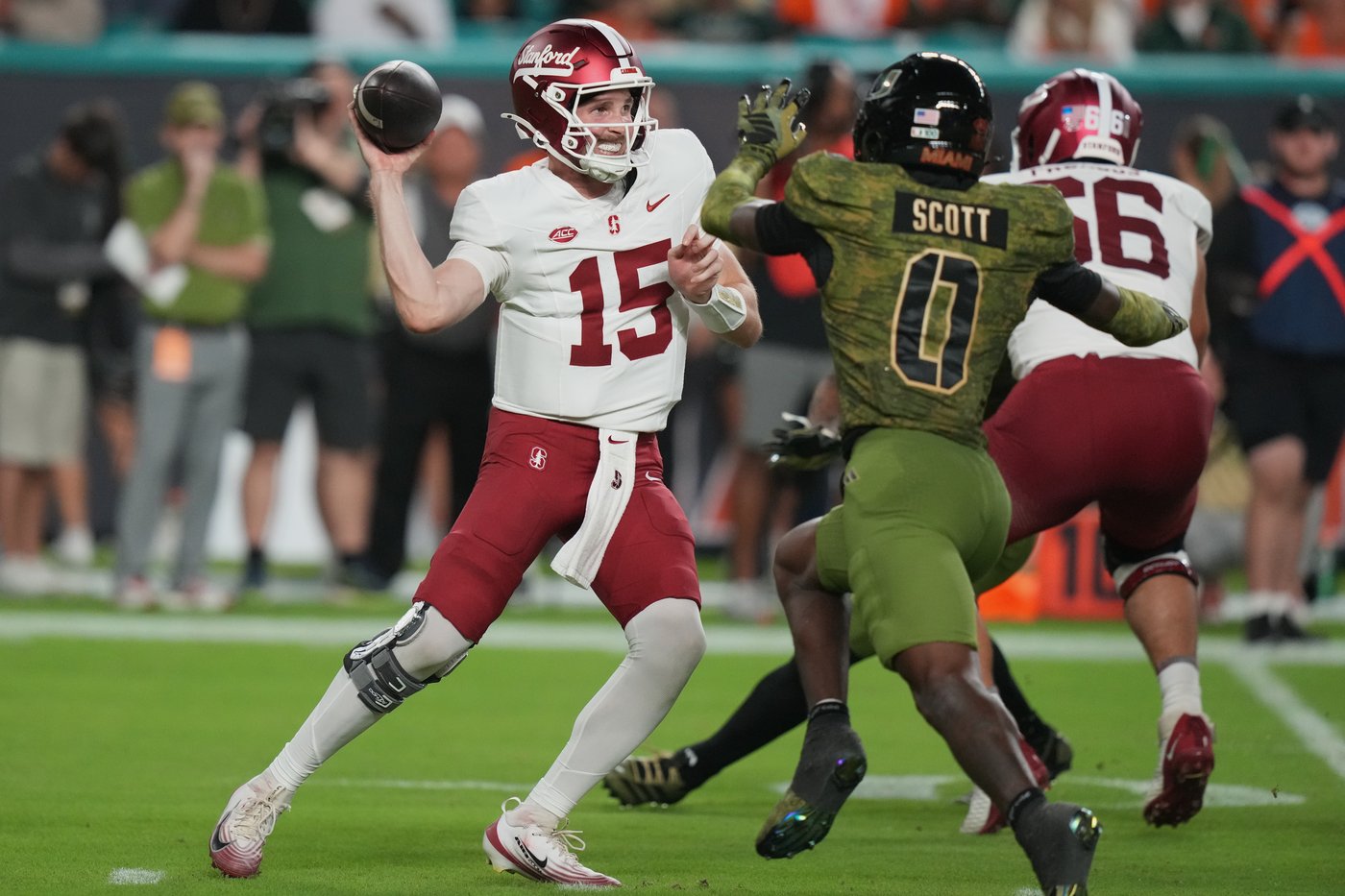 Mark Fletcher Jr. has career-best 3 TDs, No. 9 Miami rolls past Stanford 42-7 | iNFOnews.ca