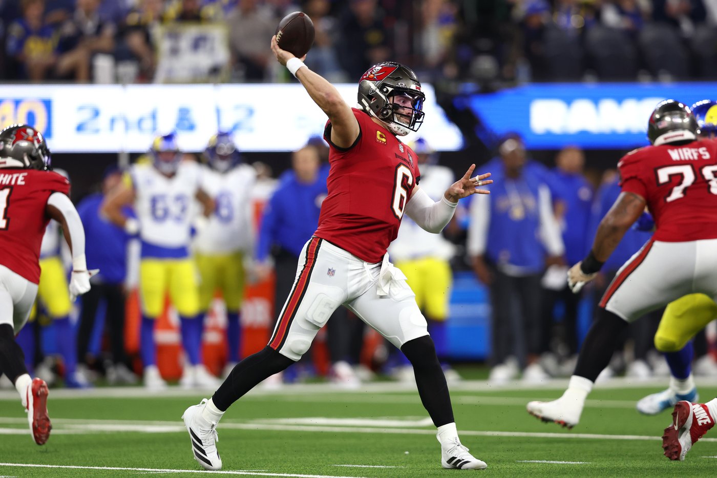 Stafford and Adams connect for 2 more TDs while NFC-leading Rams roll to 34-7 win over Buccaneers | iNFOnews.ca Stafford and Adams connect for 2 more TDs while NFC-leading Rams roll to 34-7 win over Buccaneers | iNFOnews.ca