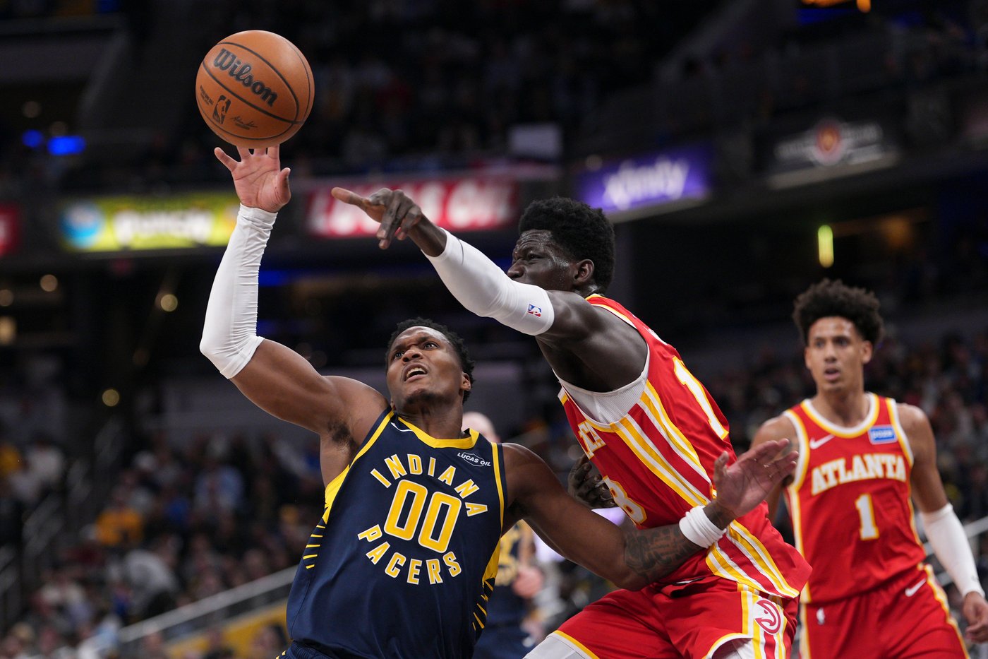 Pacers beat Hawks 129-124, overcoming Jalen Johnson's triple-double | iNFOnews.ca