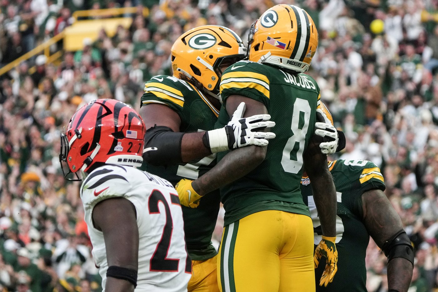 Packers overcome Flacco's comeback attempt and beat the Bengals 27-18 | iNFOnews.ca