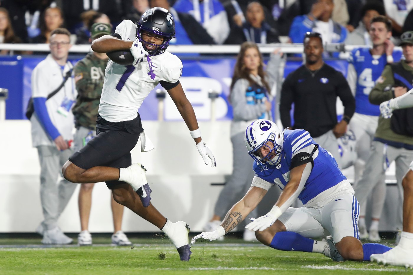 No. 12 BYU crushes TCU 44-13, snapping five-game skid against the Horned Frogs | iNFOnews.ca No. 12 BYU crushes TCU 44-13, snapping five-game skid against the Horned Frogs | iNFOnews.ca