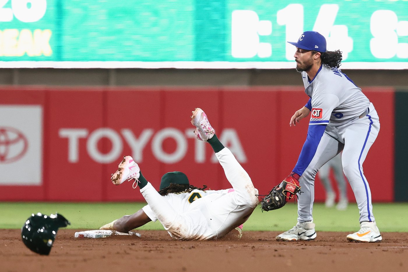 Langeliers hits walk-off double, Wilson has 3 RBIs as Athletics beat Royals 4-3 | iNFOnews.ca