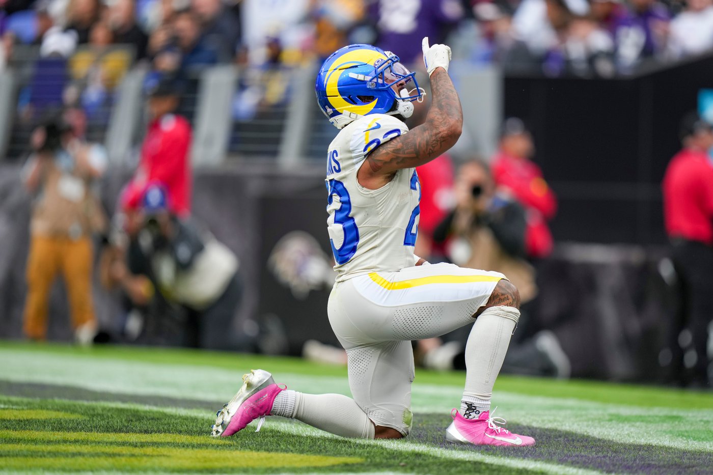 Rams stuff the Lamar Jackson-less Ravens 17-3, dropping Baltimore to 1-5 | iNFOnews.ca
