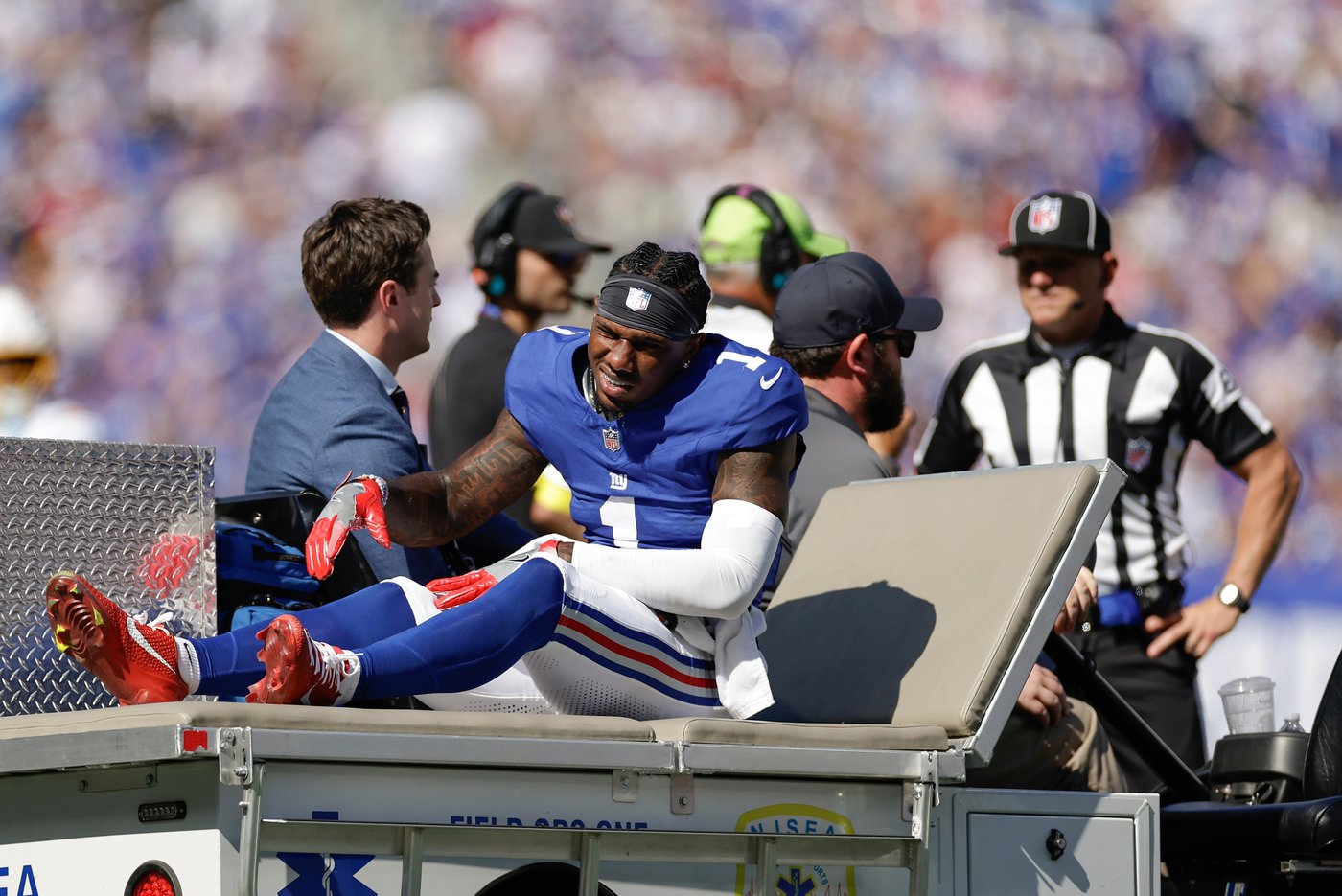 MRI confirms Giants receiver Malik Nabers has a torn ACL, coach Brian Daboll says | iNFOnews.ca