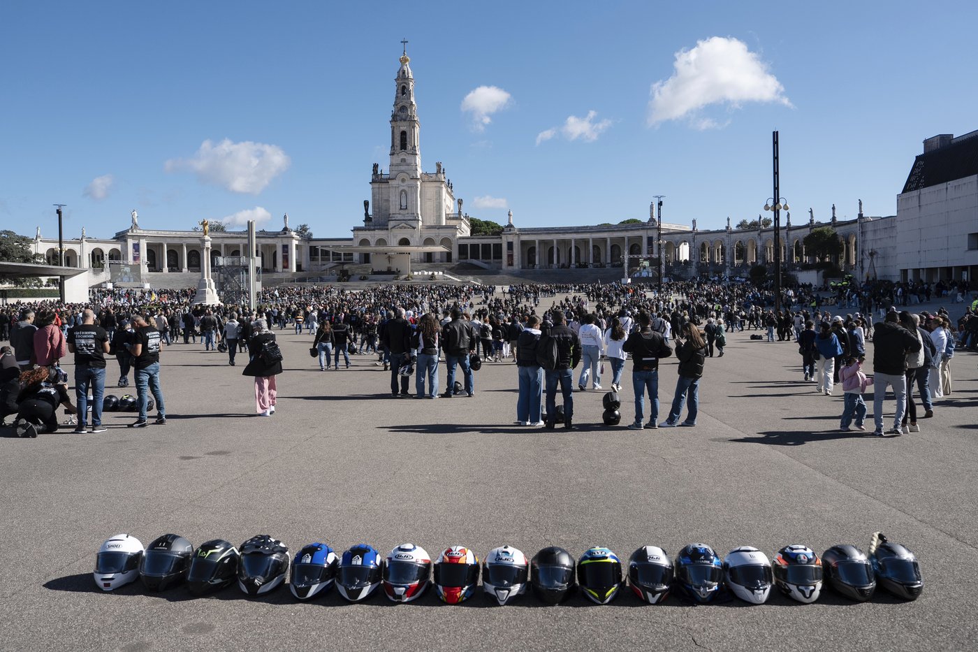 Thousands of motorcyclists converge on Portuguese shrine for annual Blessing of the Helmets | iNFOnews.ca