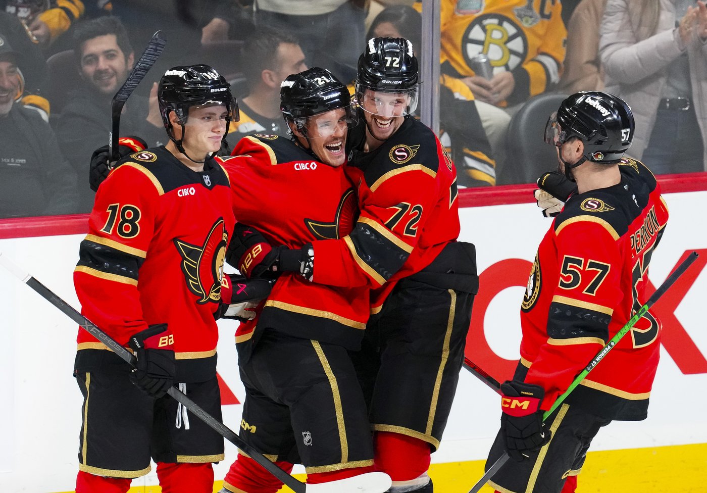 Batherson, Stutzle help Senators scorch Bruins 7-2 for third win in a row | iNFOnews.ca Batherson, Stutzle help Senators scorch Bruins 7-2 for third win in a row | iNFOnews.ca
