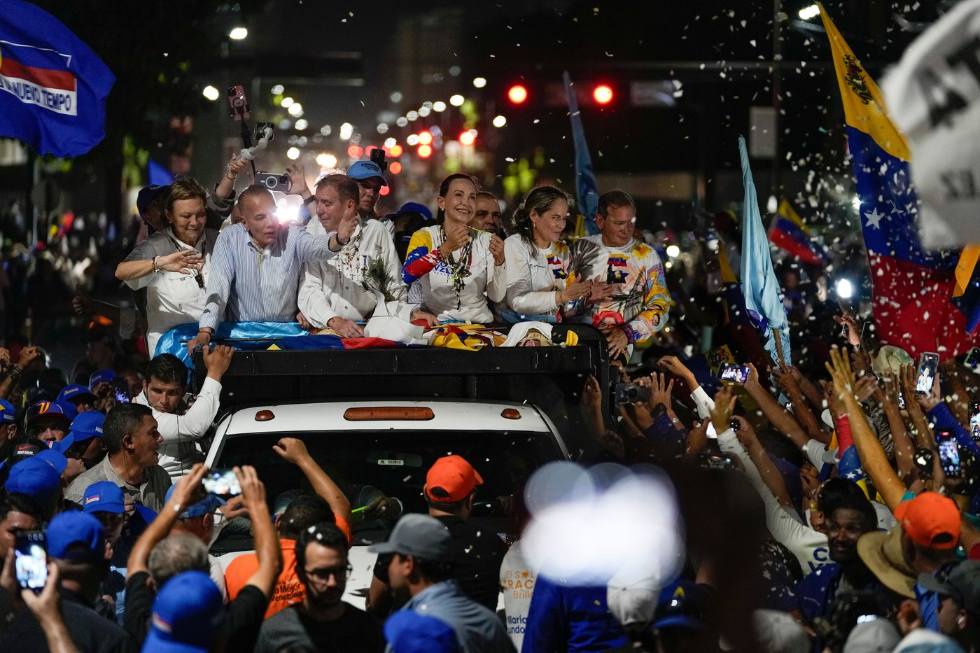 Photos of Venezuelan opposition leader María Corina Machado who has won the Nobel Peace Prize | iNFOnews.ca
