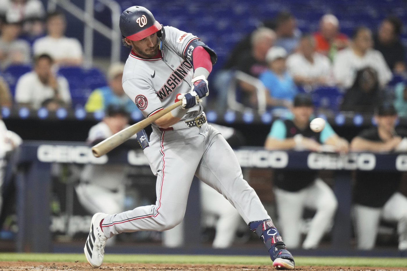 Wagaman's three hits, three RBIs lift the Marlins to a 5-0 win over the Nationals | iNFOnews.ca