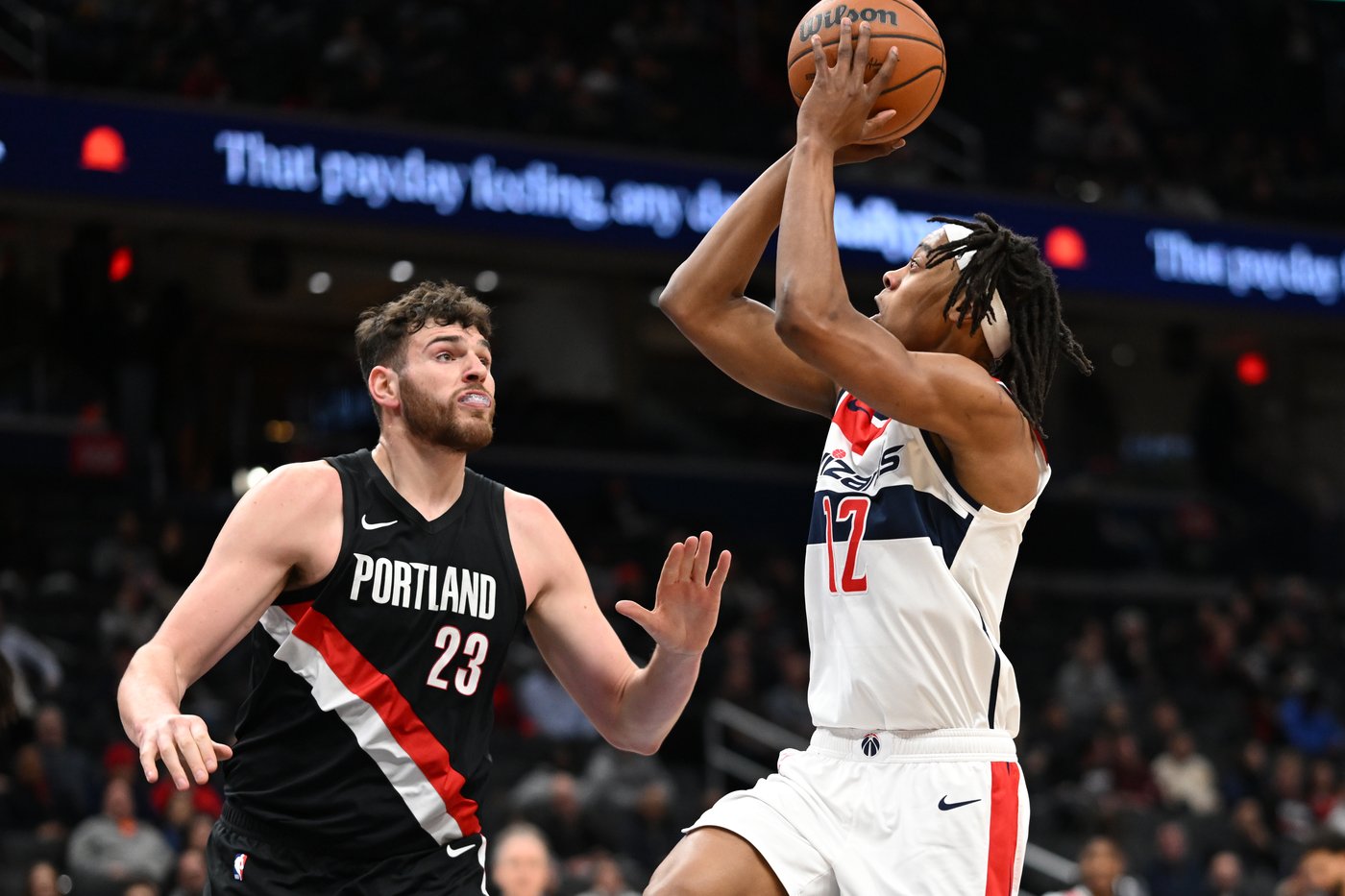 Sarr's big night helps the Wizards snap a 9-game skid with a 115-111 win over Portland | iNFOnews.ca