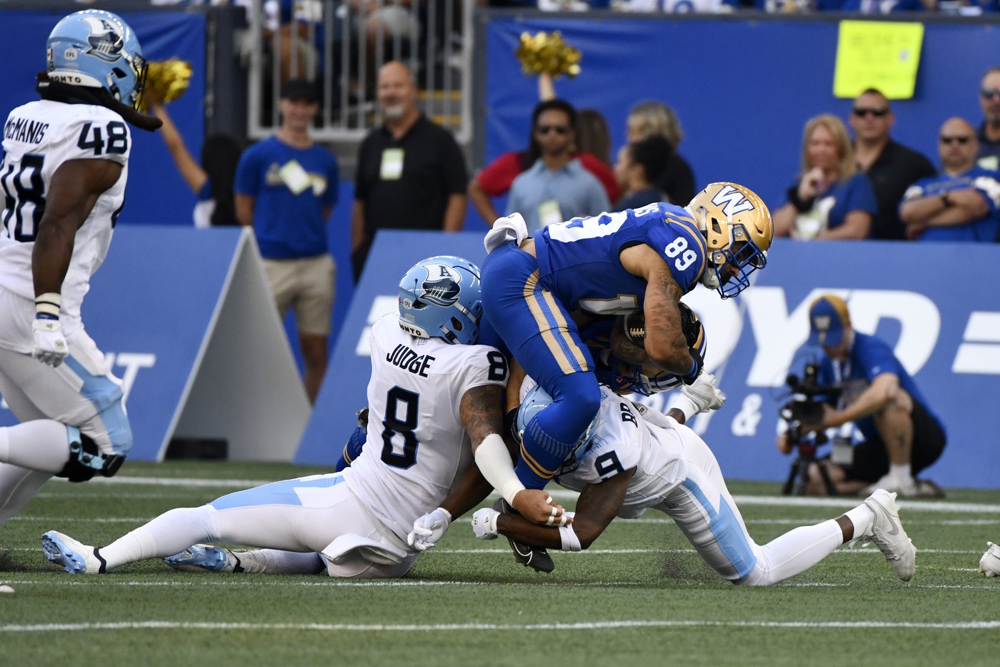 Toronto Argonauts sign veteran linebacker Judge to contract extension | iNFOnews.ca