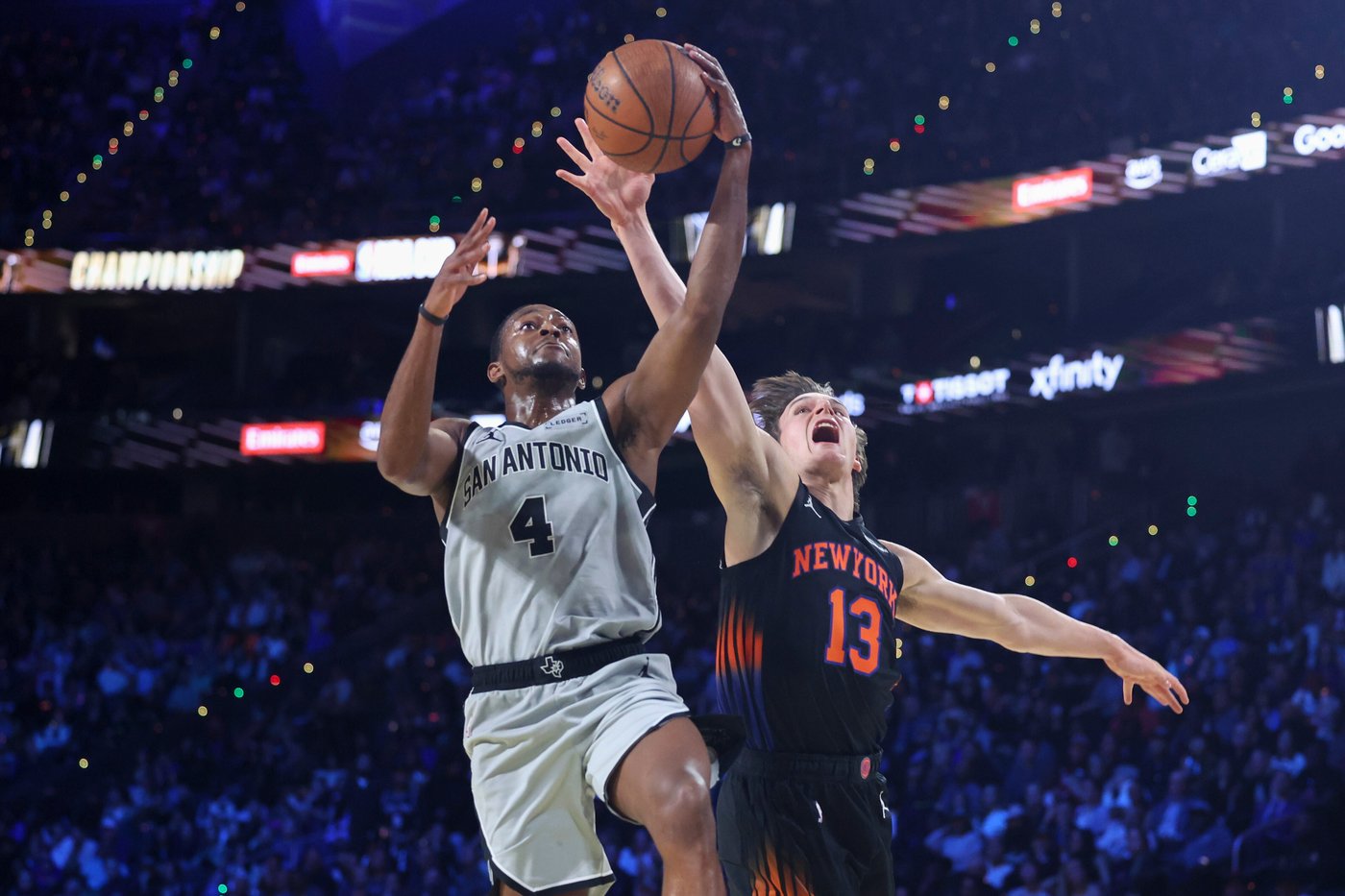 Spurs got an education down the stretch in NBA Cup title game loss to Knicks | iNFOnews.ca