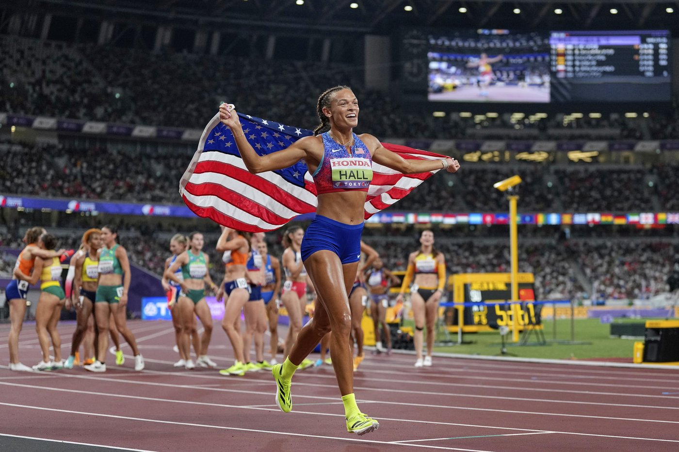 Anna Hall joins Jackie Joyner-Kersee as a US heptathlon world champion | iNFOnews.ca Anna Hall joins Jackie Joyner-Kersee as a US heptathlon world champion | iNFOnews.ca