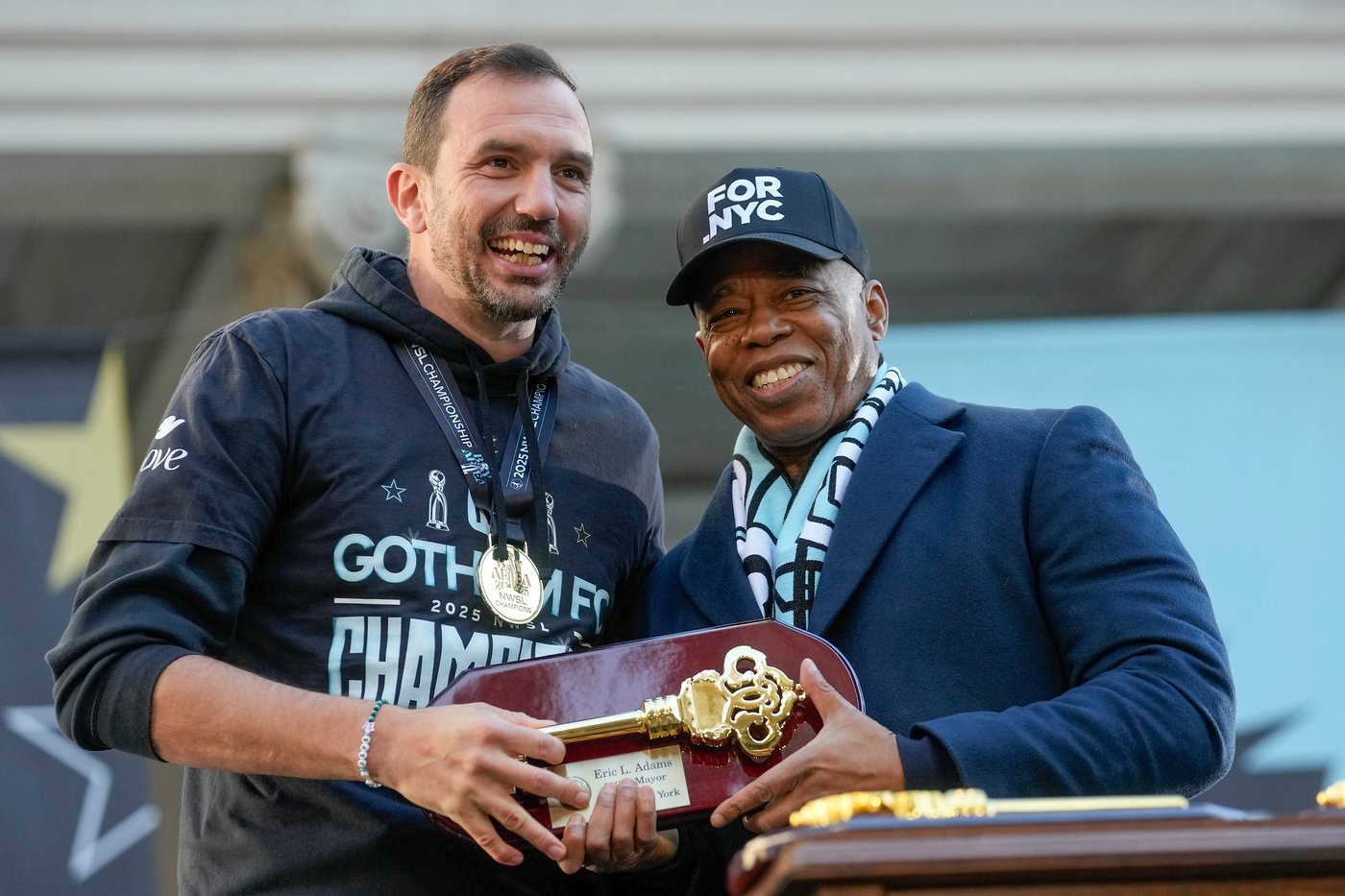 New York City honors Gotham FC's championship win with procession and key to the city | iNFOnews.ca