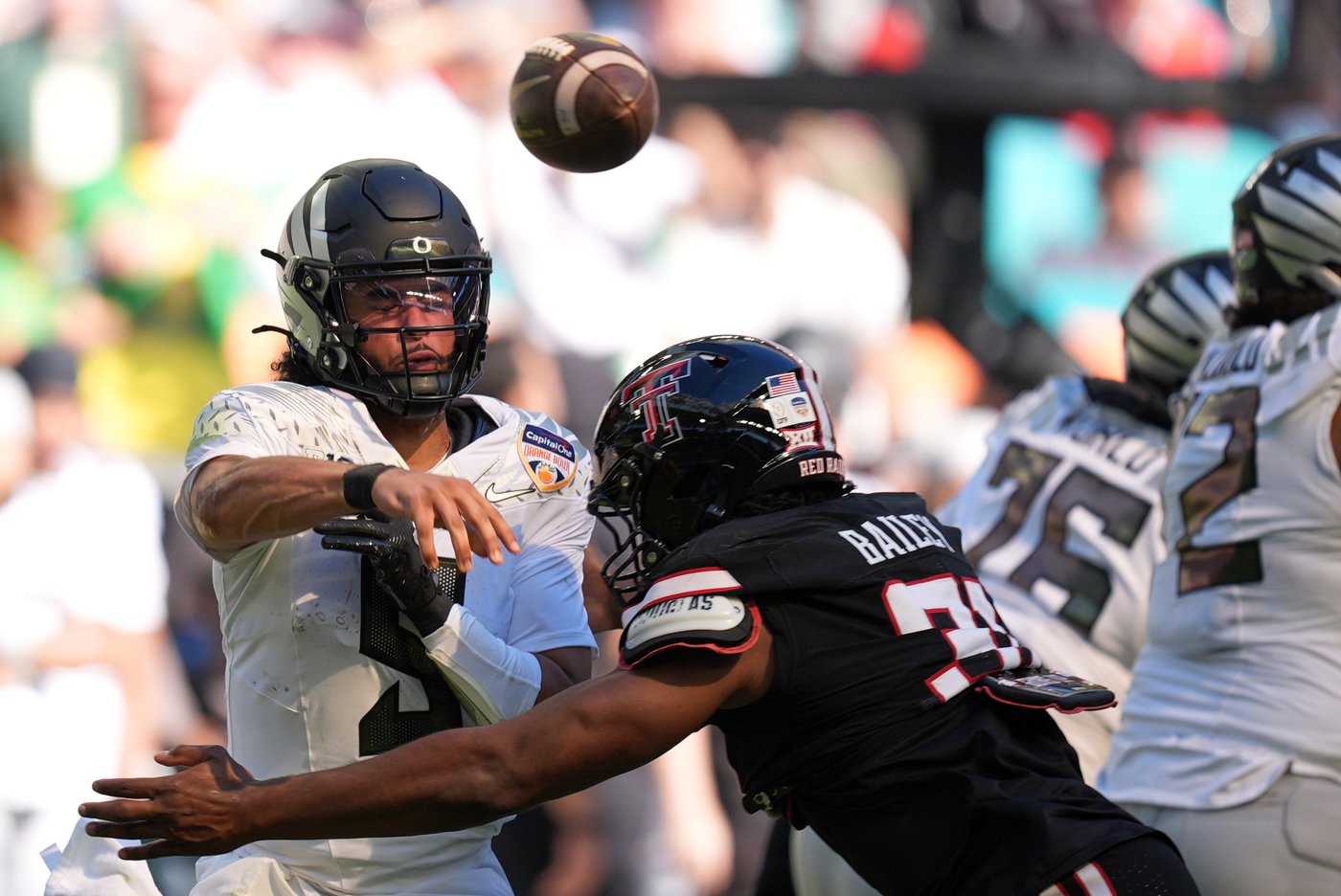 Texas Tech's expensive roster is not enough to overcome Oregon in Orange Bowl | iNFOnews.ca