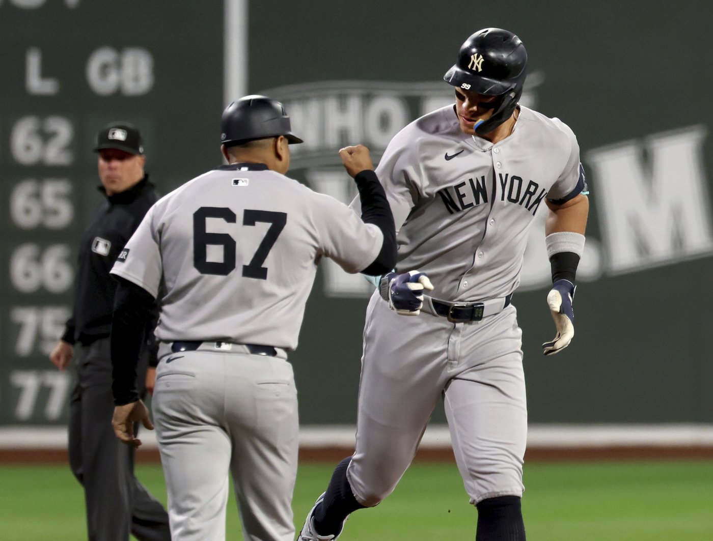 Aaron Judge hits his 362nd career homer, passing Joe DiMaggio for 4th in New York Yankees history | iNFOnews.ca